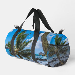 Hanging around... duffle bag