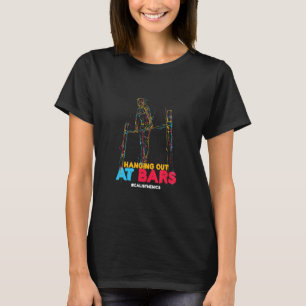 Hanging At Bars Calisthenics Gymnastics Athlete Bo T-Shirt
