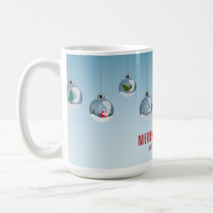 Hanging Baubles Merry Christmas Mug