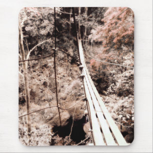 hanging bridge mouse pad