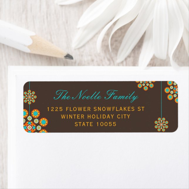 Hanging Christmas Snowflakes Flower Chic Holiday  (Insitu)