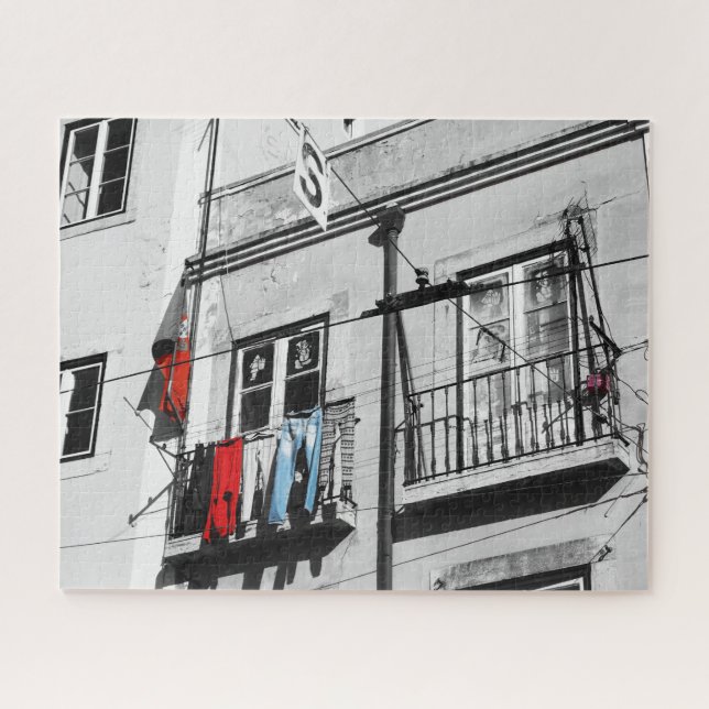 Hanging colors jigsaw puzzle (Horizontal)