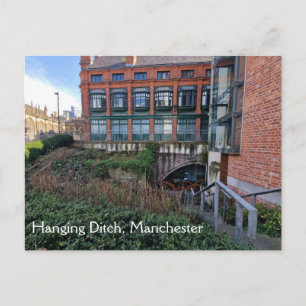 Hanging Ditch, Manchester Postcard