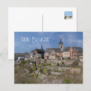 Hanging Gardens of Thuin, Belgium Postcard
