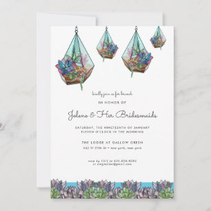 Hanging Geometric Terrarium   Bridesmaid Brunch