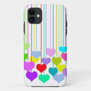 Hanging Hearts iPhone 11 Case