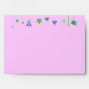 HANGING HEBREW LETTERS Customizable Envelope