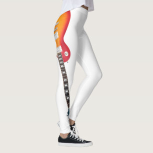 HANGING ICONIC SUNBURST ELECTRIC GUITAR LEGGINGS
