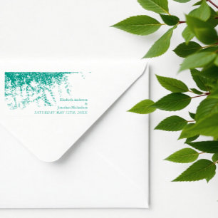 Hanging Ivy Greenery Wedding Self-inking Stamp