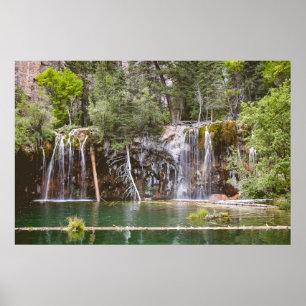 Hanging Lake Falls Poster