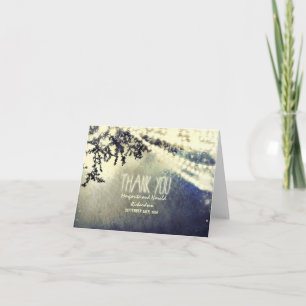 hanging lights whimsical wedding thank you cards