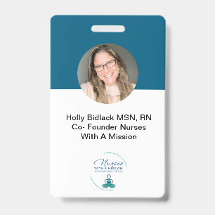 Hanging Name Tag Badge