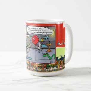 Hanging on Every Word Absurd Situational Classic Coffee Mug