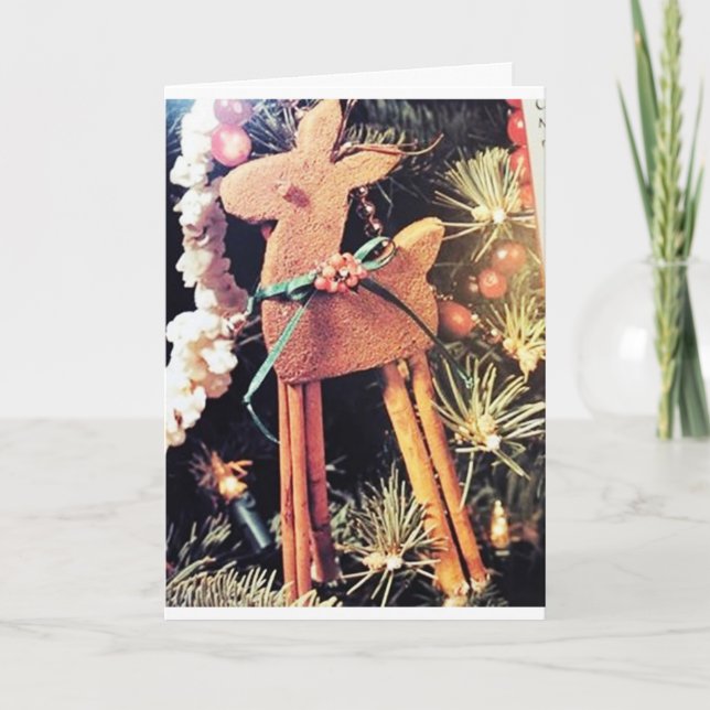 HANGING ON TREE-TO SAY MERRY CHRISTMAS FROM "ME" CARD (Front)