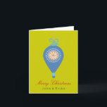 Hanging Ornament ~ Card<br><div class="desc">NOTE CARD IS USED AS DEFAULT. OPTION TO CHANGE TO GREETING CARD. Merry Christmas and a Happy New Year! SATISFACTION GUARANTEED OR MONEY BACK! Change background to any colour, size, paper or shape on most designs and products. You can position the art anywhere, add your name, favourite phrase or business...</div>