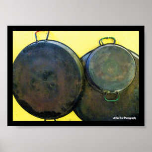 Hanging Paella Dishes Poster