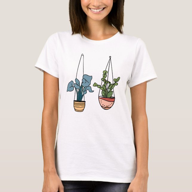 Hanging planters T-Shirt (Front)