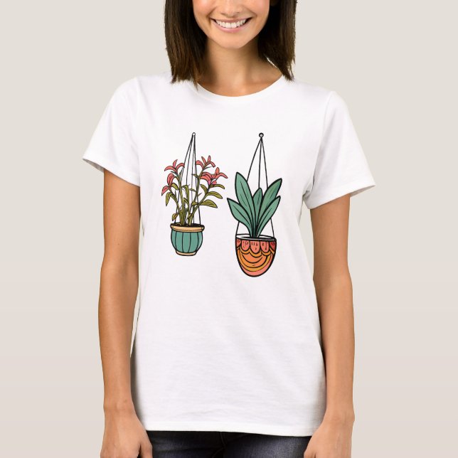 Hanging planters T-Shirt (Front)