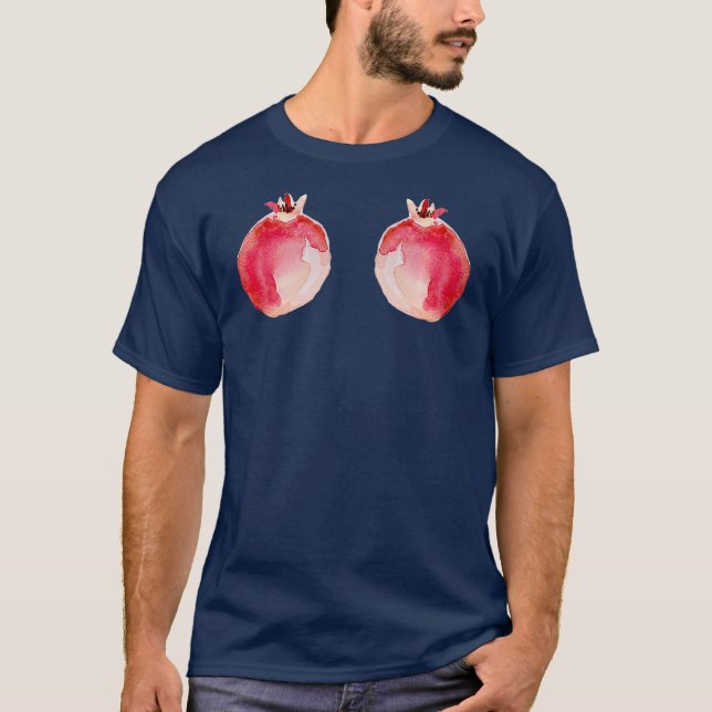 Hanging Pomegranate T-Shirt (Front)