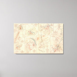 Hanging Rock Monocacy Canvas Print