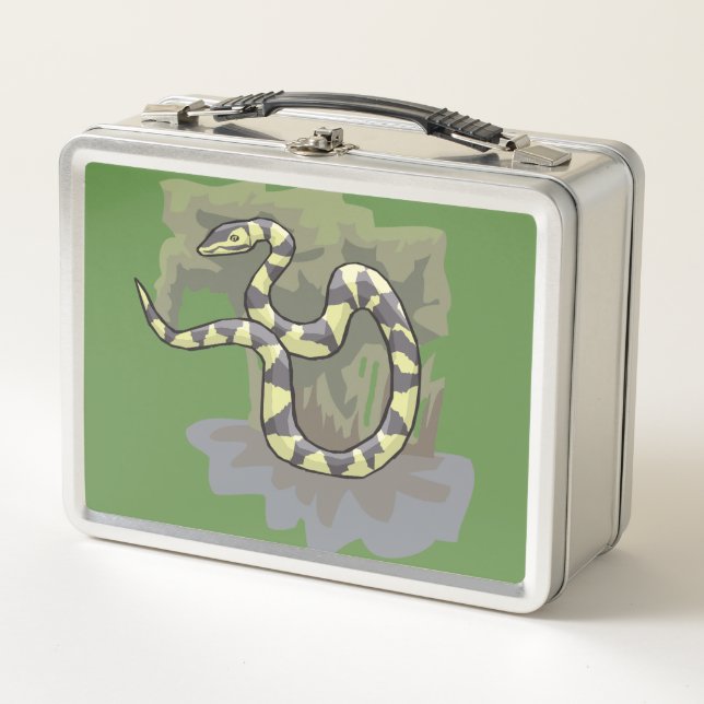 Hanging Snake Metal Lunch Box (Front)