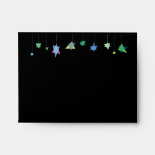 Hanging Star Bar Bat Mitzvah MAIN Envelope