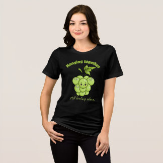 Hanging Together Still Feeling Alone – Sad Grapes  Tri-Blend Shirt