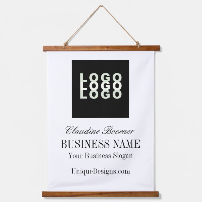 Hanging Wall Sign Crafters Artist Business Hanging Tapestry (Front)