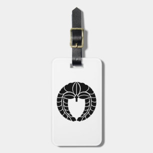 Hanging wisteria luggage tag