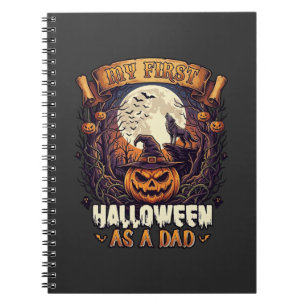 Hanging Witches Halloween Flying Witch Haunted Hou Notebook