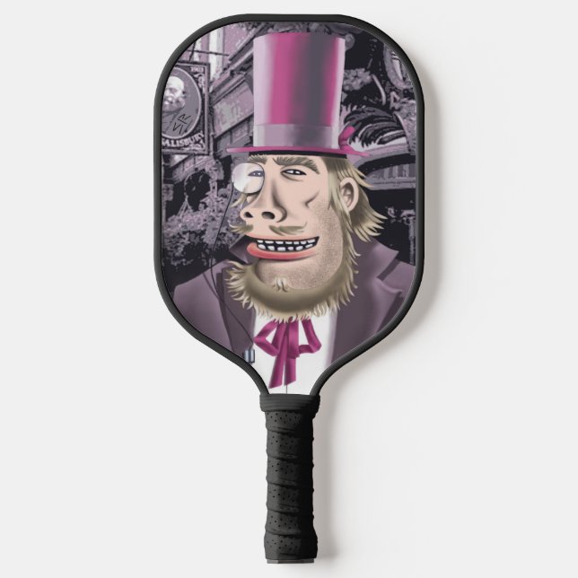 Hanging With Hyde pickleball paddle (Front)