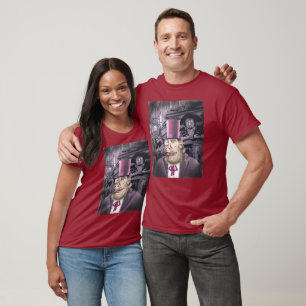 Hanging With Hyde women maroon T-shirt