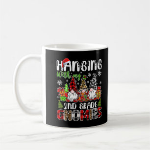 Hanging With My 2nd Grade Gnomies Christmas Gnome Coffee Mug