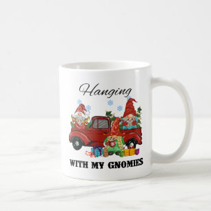 Hanging With My Gnomies – Cute Christmas Coffee Mug