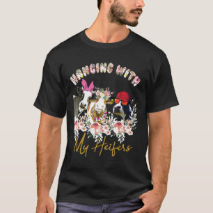 Hanging With My Heifers Bandana For Cow T-Shirt