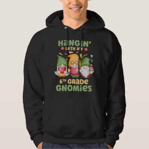 Hanging With My PICU Nurse Gnomes Ugly Xmas Matchi Hoodie