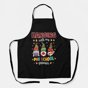 Hanging with My Pre School Gnomies Christmas Apron