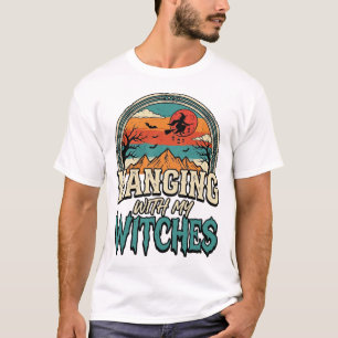 Hanging With My Witches Vintage Halloween Design_1 T-Shirt