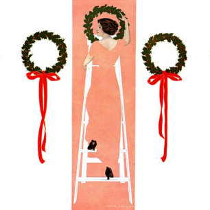 Hanging Wreaths Tile
