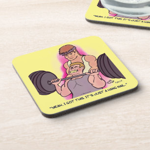 Hangnail Coasters Yellow