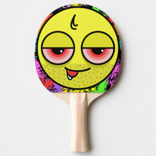Hangover Face Ping Pong Paddle