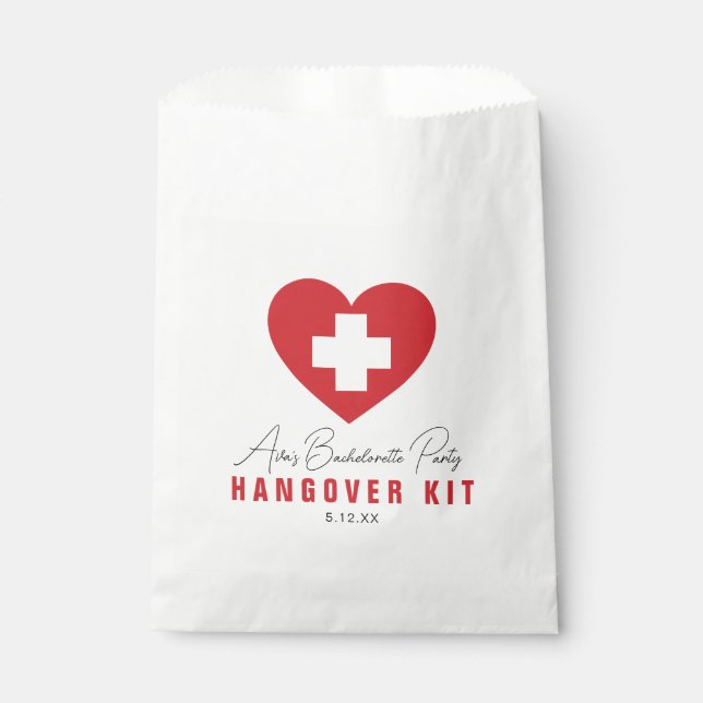 HANGOVER Kit Personalized Favour Bags (Front)