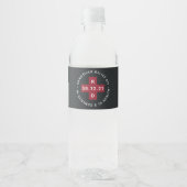 Hangover Relief Kit Wedding Water Bottle Label (Front)