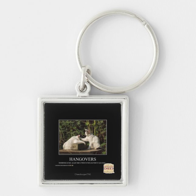 Hangovers Keychain (Front)