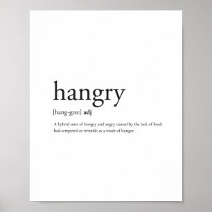 Hangry Poster