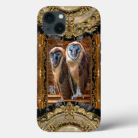Hanivel Prey Owl  Monogram Case-Mate iPhone Case