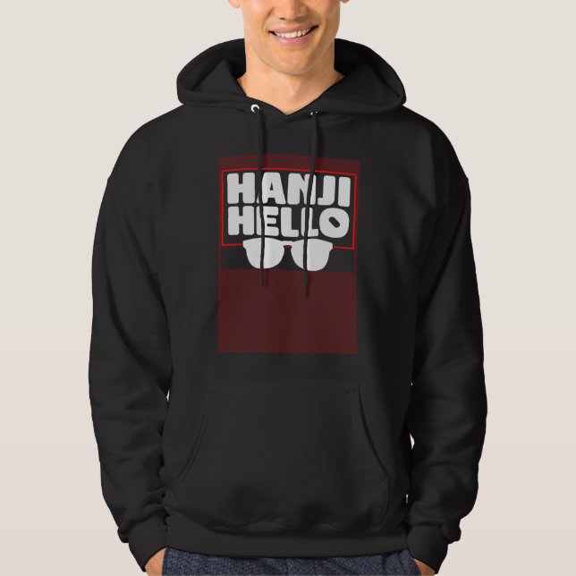Hanji Hello I m Punjabi Indian  Punjab Hoodie (Front)
