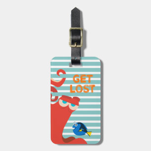 Hank & Dory Get Lost Luggage Tag