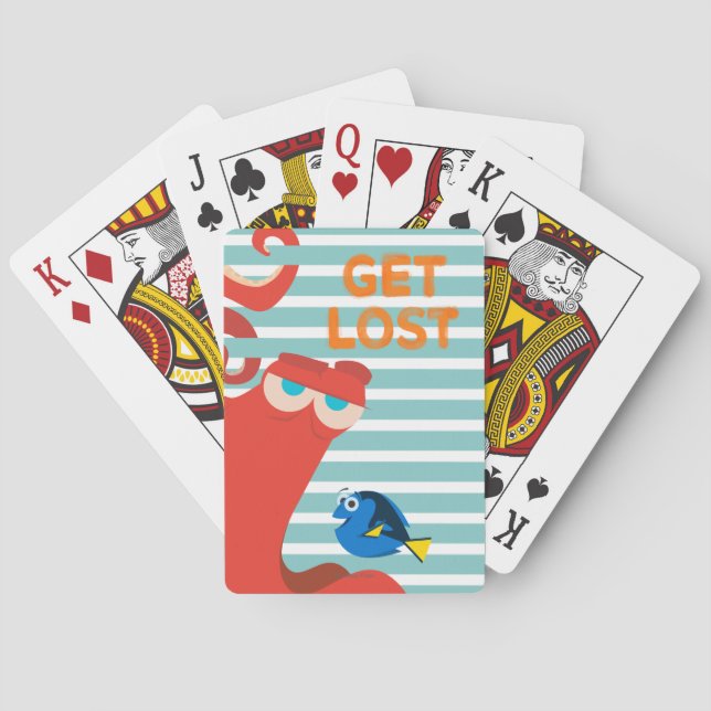 Hank & Dory | Get Lost Playing Cards (Back)