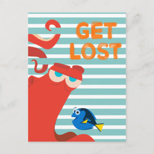 Hank & Dory Get Lost Postcard